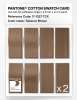 Product image 5 of the product “PANTONE® COTTON SWATCH CARD 17-1327 TCX Tobacco Brown ”