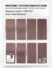 Product image 5 of the product “PANTONE® COTTON SWATCH CARD 17-1516 TCX Burlwood ”