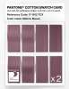 Product image 5 of the product “PANTONE® COTTON SWATCH CARD 17-1612 TCX Mellow Mauve ”