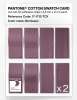 Product image 5 of the product “PANTONE® COTTON SWATCH CARD 17-1710 TCX Bordeaux ”