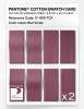 Product image 5 of the product “PANTONE® COTTON SWATCH CARD 17-1818 TCX Red Violet ”