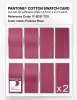 Product image 5 of the product “PANTONE® COTTON SWATCH CARD 17-2031 TCX Fuchsia Rose ”