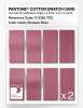 Product image 5 of the product “PANTONE® COTTON SWATCH CARD 17-2120 TCX Chateau Rose ”