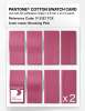 Product image 5 of the product “PANTONE® COTTON SWATCH CARD 17-2127 TCX Shocking Pink ”