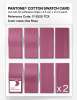 Product image 5 of the product “PANTONE® COTTON SWATCH CARD 17-2520 TCX Ibis Rose ”