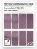Product image 5 of the product “PANTONE® COTTON SWATCH CARD 17-3410 TCX Valerian ”