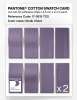 Product image 5 of the product “PANTONE® COTTON SWATCH CARD 17-3615 TCX Chalk Violet ”