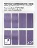 Product image 5 of the product “PANTONE® COTTON SWATCH CARD 17-3730 TCX Paisley Purple ”