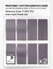 Product image 5 of the product “PANTONE® COTTON SWATCH CARD 17-3810 TCX Purple Ash ”