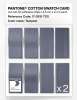 Product image 5 of the product “PANTONE® COTTON SWATCH CARD 17-3915 TCX Tempest ”
