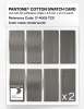 Artikelbild 5 des Artikels “PANTONE® COTTON SWATCH CARD 17-4005 TCX Underworld “