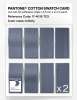 Product image 5 of the product “PANTONE® COTTON SWATCH CARD 17-4015 TCX Infinity ”