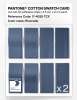 Product image 5 of the product “PANTONE® COTTON SWATCH CARD 17-4028 TCX Riverside ”