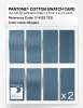 Product image 5 of the product “PANTONE® COTTON SWATCH CARD 17-4123 TCX Niagara ”