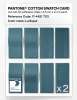 Product image 5 of the product “PANTONE® COTTON SWATCH CARD 17-4421 TCX Larkspur ”