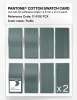 Product image 5 of the product “PANTONE® COTTON SWATCH CARD 17-5110 TCX Trellis ”