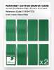 Product image 5 of the product “PANTONE® COTTON SWATCH CARD 17-6154 TCX Green Bee ”