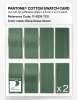 Product image 5 of the product “PANTONE® COTTON SWATCH CARD 17-6219 TCX Deep Grass Green ”