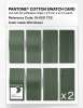 Product image 5 of the product “PANTONE® COTTON SWATCH CARD 18-0121 TCX Elm Green ”