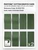 Product image 5 of the product “PANTONE® COTTON SWATCH CARD 18-0125 TCX Artichoke Green ”