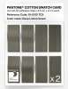 Product image 5 of the product “PANTONE® COTTON SWATCH CARD 18-0312 TCX Deep Lichen Green ”
