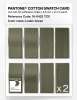 Product image 5 of the product “PANTONE® COTTON SWATCH CARD 18-0422 TCX Loden Green ”