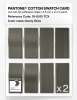 Product image 5 of the product “PANTONE® COTTON SWATCH CARD 18-0515 TCX Dusty Olive ”
