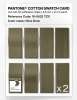 Product image 5 of the product “PANTONE® COTTON SWATCH CARD 18-0622 TCX Olive Drab ”