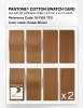 Product image 5 of the product “PANTONE® COTTON SWATCH CARD 18-1160 TCX Sudan Brown ”