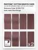 Product image 5 of the product “PANTONE® COTTON SWATCH CARD 18-1616 TCX Roan Rouge ”