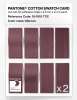Product image 5 of the product “PANTONE® COTTON SWATCH CARD 18-1619 TCX Maroon ”