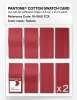 Product image 5 of the product “PANTONE® COTTON SWATCH CARD 18-1660 TCX Tomato ”