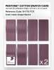 Product image 5 of the product “PANTONE® COTTON SWATCH CARD 18-1710 TCX Grape Nectar ”