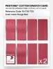 Artikelbild 5 des Artikels “PANTONE® COTTON SWATCH CARD 18-1755 TCX Rouge Red “