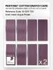 Product image 5 of the product “PANTONE® COTTON SWATCH CARD 18-3011 TCX Argyle Purple ”