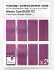 Artikelbild 5 des Artikels “PANTONE® COTTON SWATCH CARD 18-3027 TCX Purple Orchid “
