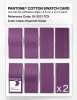Product image 5 of the product “PANTONE® COTTON SWATCH CARD 18-3331 TCX Hyacinth Violet ”