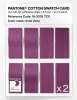 Product image 5 of the product “PANTONE® COTTON SWATCH CARD 18-3339 TCX Vivid Viola ”