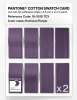 Product image 5 of the product “PANTONE® COTTON SWATCH CARD 18-3518 TCX Patrician Purple ”