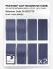 Product image 5 of the product “PANTONE® COTTON SWATCH CARD 18-3932 TCX Marlin ”