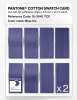 Product image 5 of the product “PANTONE® COTTON SWATCH CARD 18-3943 TCX Blue Iris ”