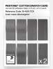 Product image 5 of the product “PANTONE® COTTON SWATCH CARD 18-4015 TCX Mockingbird ”