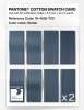 Product image 5 of the product “PANTONE® COTTON SWATCH CARD 18-4026 TCX Stellar ”
