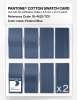 Product image 5 of the product “PANTONE® COTTON SWATCH CARD 18-4029 TCX Federal Blue ”