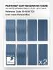 Product image 5 of the product “PANTONE® COTTON SWATCH CARD 18-4036 TCX Parisian Blue ”