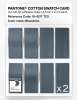 Product image 5 of the product “PANTONE® COTTON SWATCH CARD 18-4217 TCX Bluestone ”