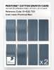 Product image 5 of the product “PANTONE® COTTON SWATCH CARD 18-4220 TCX Provincial Blue ”