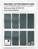Product image 5 of the product “PANTONE® COTTON SWATCH CARD 18-5112 TCX Sea Pine ”