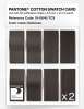 Product image 5 of the product “PANTONE® COTTON SWATCH CARD 19-0840 TCX Delicioso ”