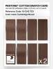 Product image 5 of the product “PANTONE® COTTON SWATCH CARD 19-1242 TCX Cambridge Brown ”